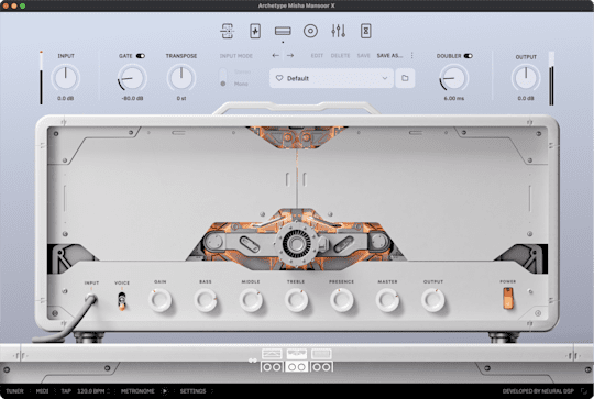 Archetype Rythm interface utilisateur GUI