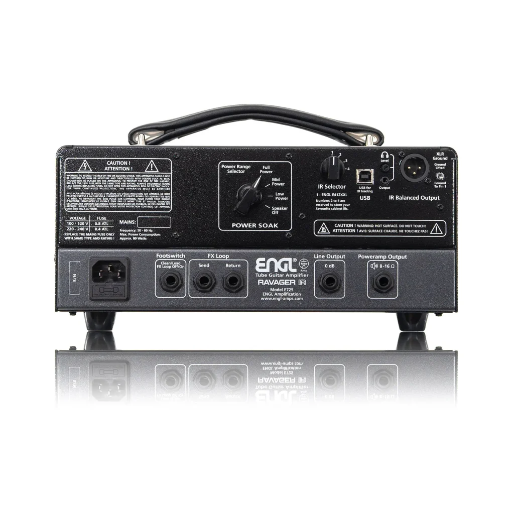 ENGL E725 Ravager IR face arrière