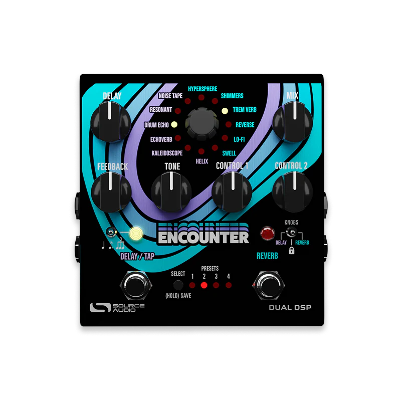 Encounter Ambient Delay+Reverb vue de face