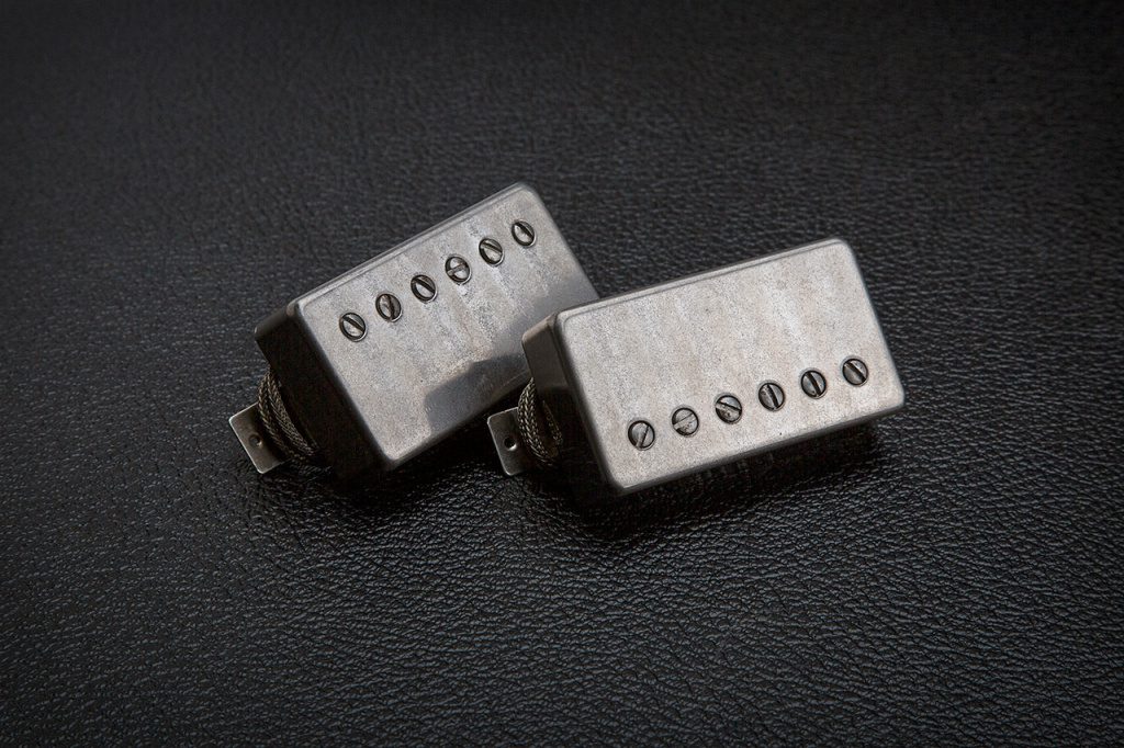 Seymour Duncan Joe Bonamassa “Bolin Burst” Humbucker Set vue de trois quarts gauche