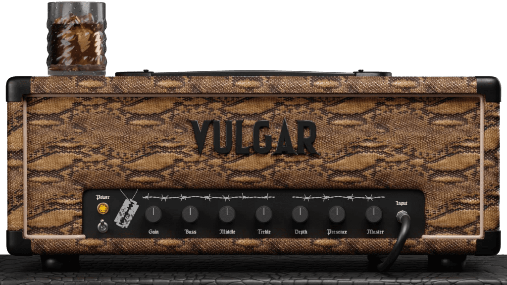 Audio Assault VULGAR AMP interface utilisateur GUI