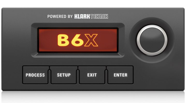 Behringer B6X focus DSP