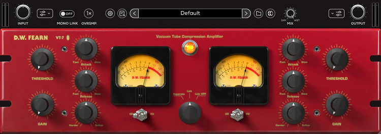 mixwave VT-7 interface utilisateur GUI