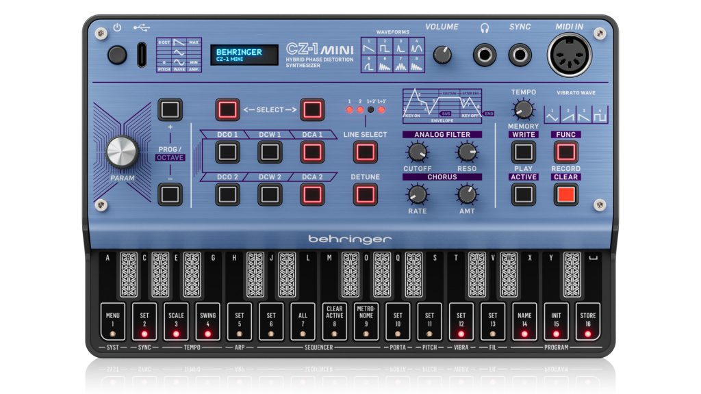 Behringer CZ-1 MINI vue de face