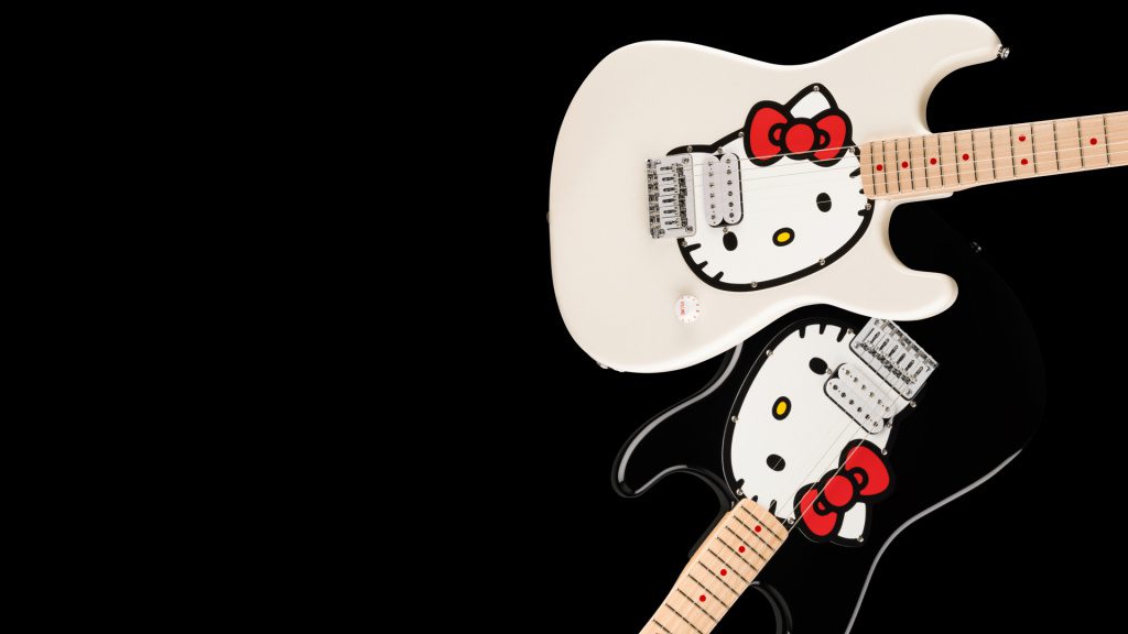 Hello Kitty® x Fender vignette