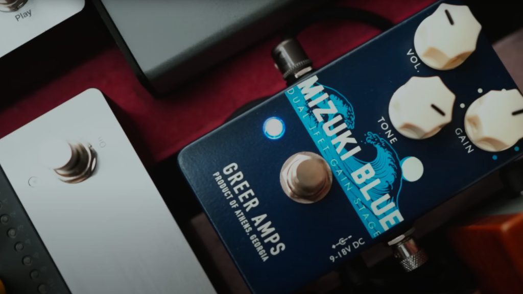 Greer Amps Mizuki Blue vignette