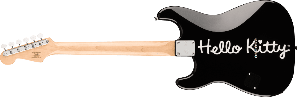 Hello Kitty® x Fender black vue arrière