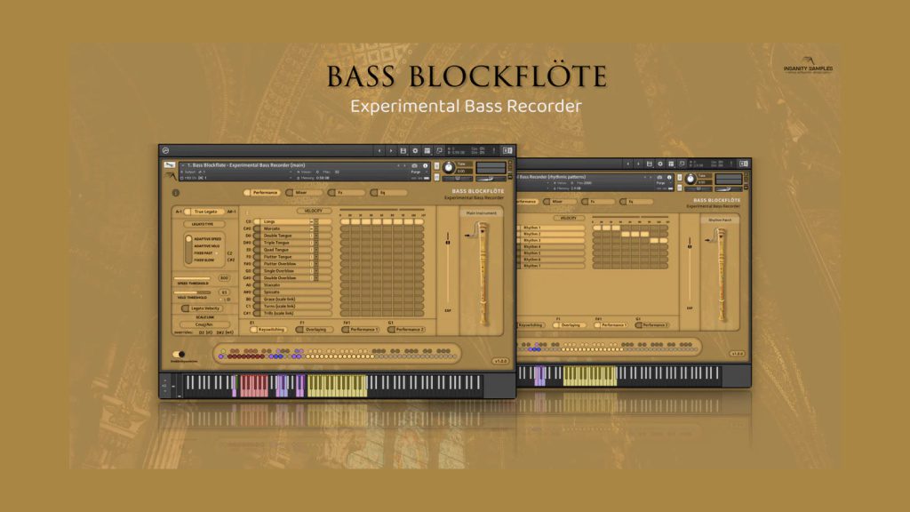 Insanity Samples Bass Blockflöte vignette