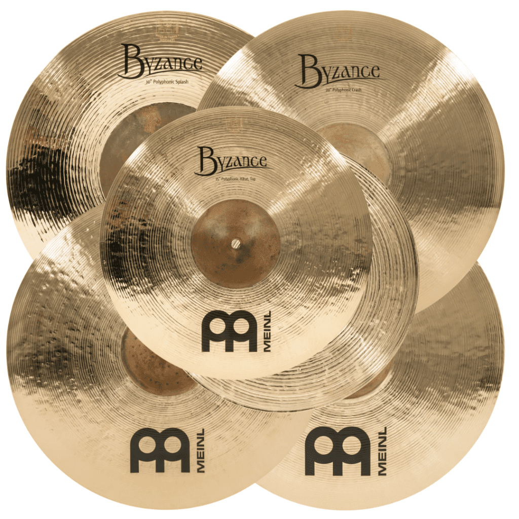 Meinl Byzance Brillant Polyphonic - vue d'ensemble