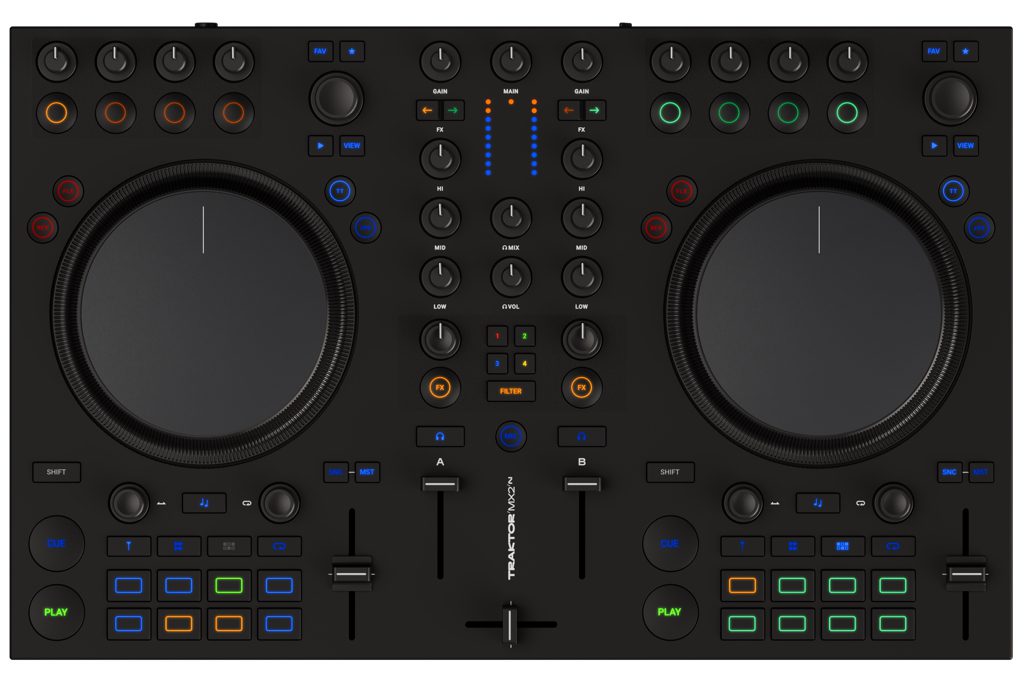 Native Instruments Traktor MX2 vue de face
