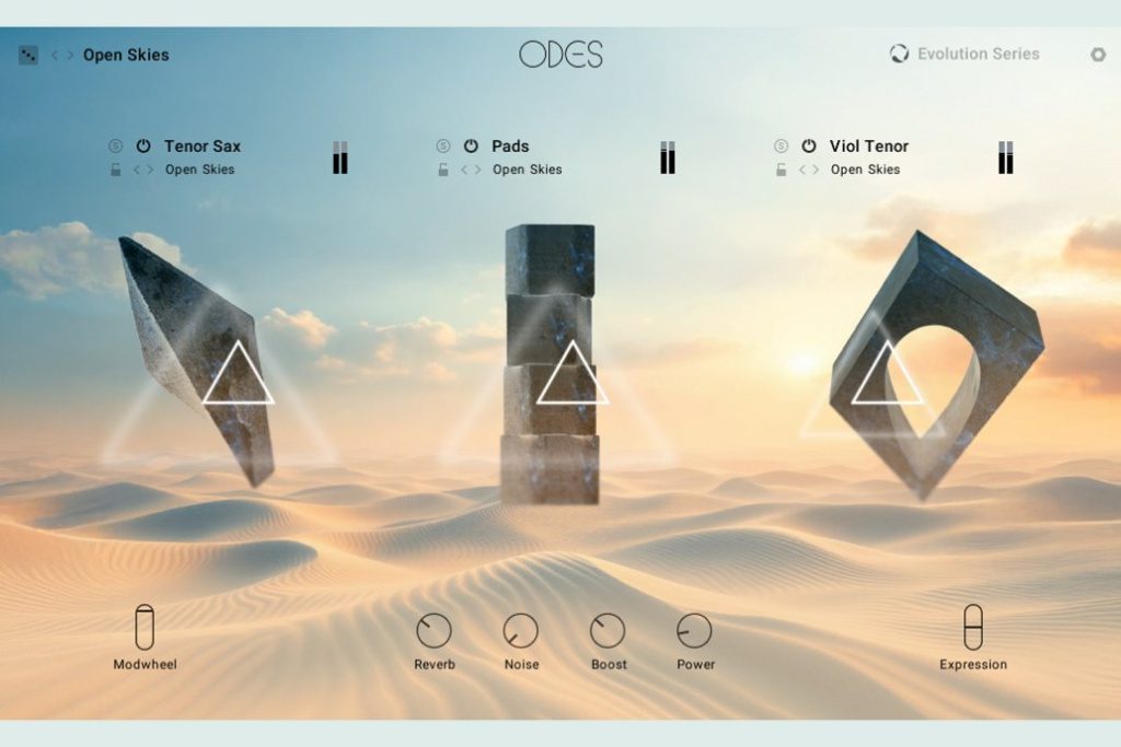 Test Native Instruments Odes - interface utilisateur 1.0