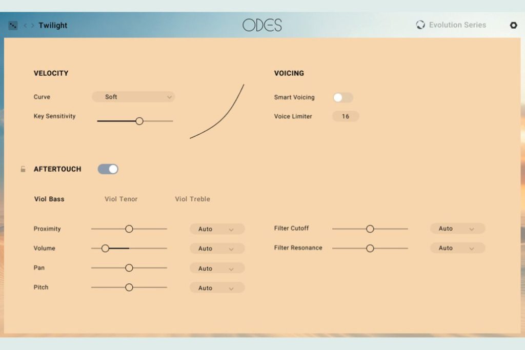 Test Native Instruments Odes - interface utilisateur 2.1