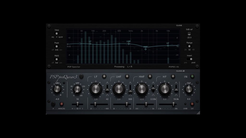 PSPaudioware preQursor3 vignette