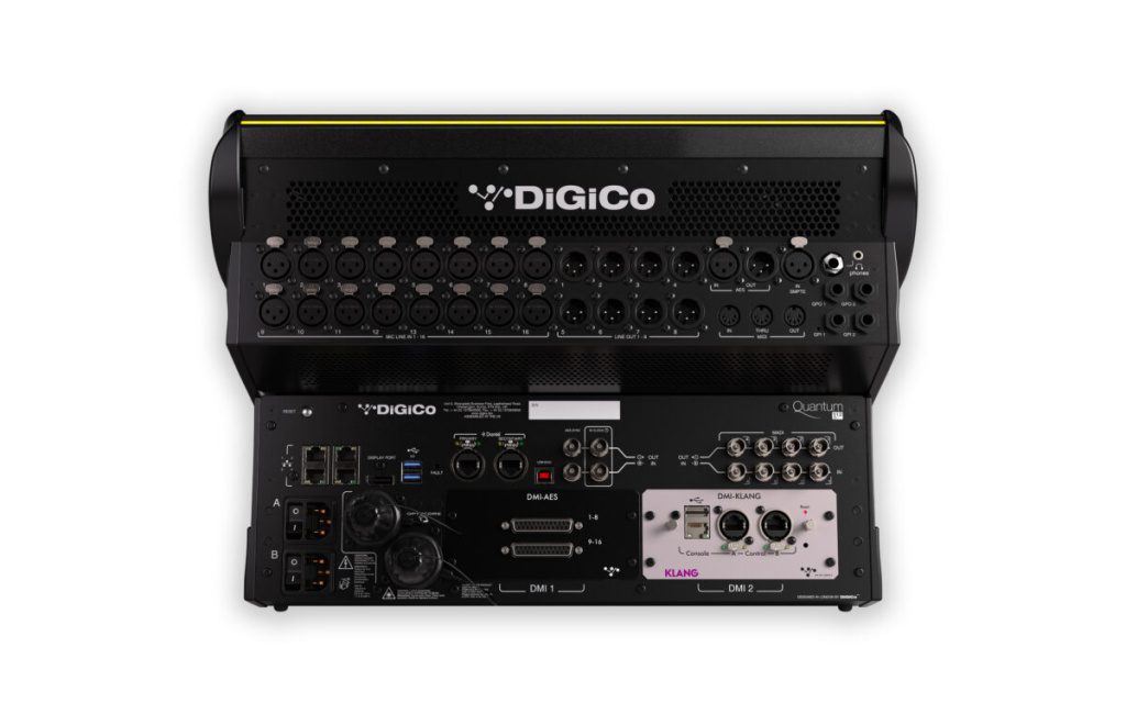 DiGiCo Quantum 112 vue arrière