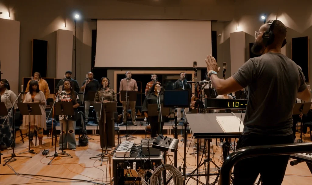 Spitfire Audio Mervyn Warren Choir session d'enregistrement