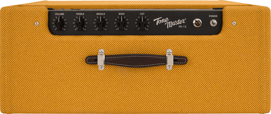 Fender Tone Master® FR-12 Tweed vue du haut