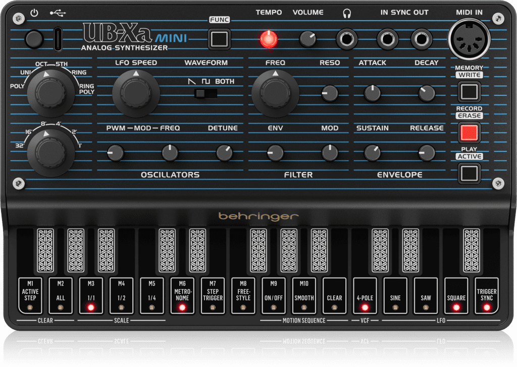 Behringer UB-Xa MINI vue de face