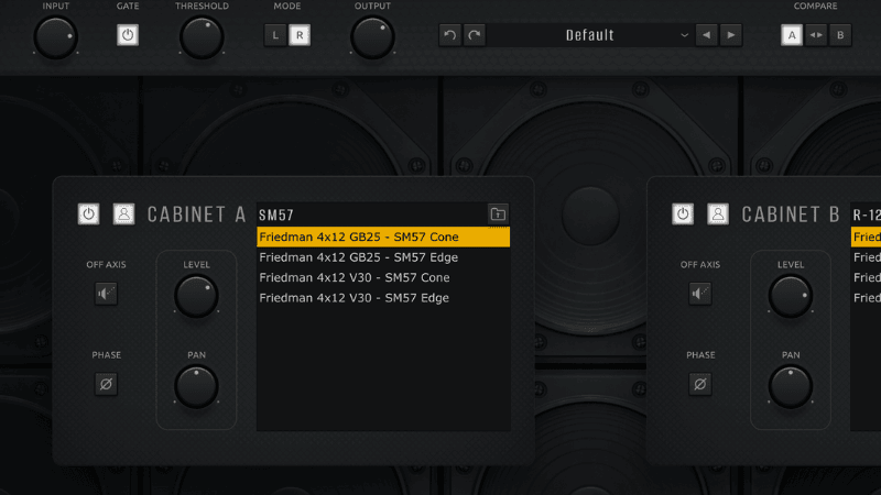 Impact Soundworks Shreddage Amp Venom simulation de baffles