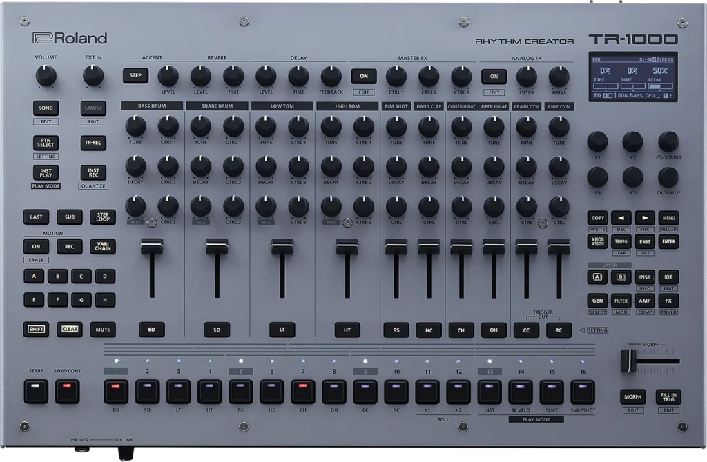 ROLAND TR-1000 vue de face