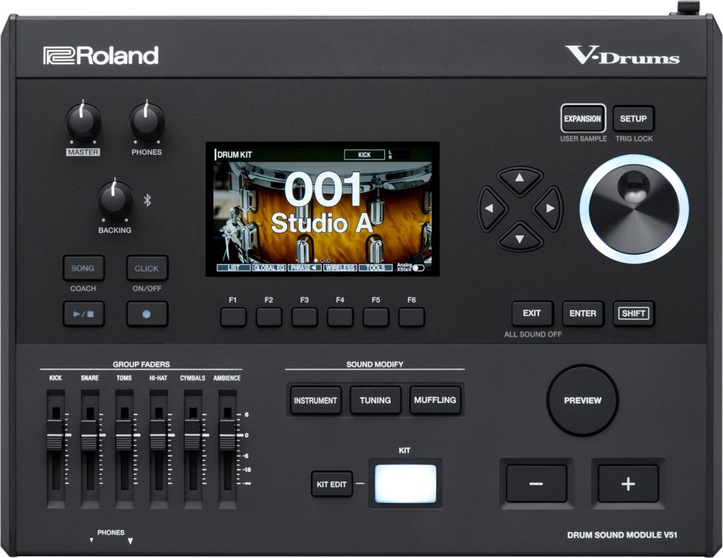 Roland V51 vue de face