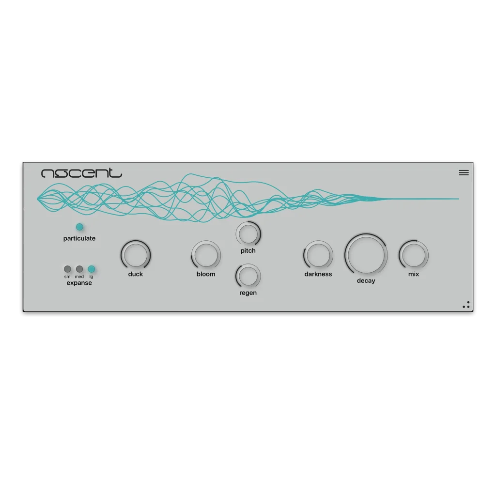 Audio Damage AD060 Ascent - interface utilisateur GUI