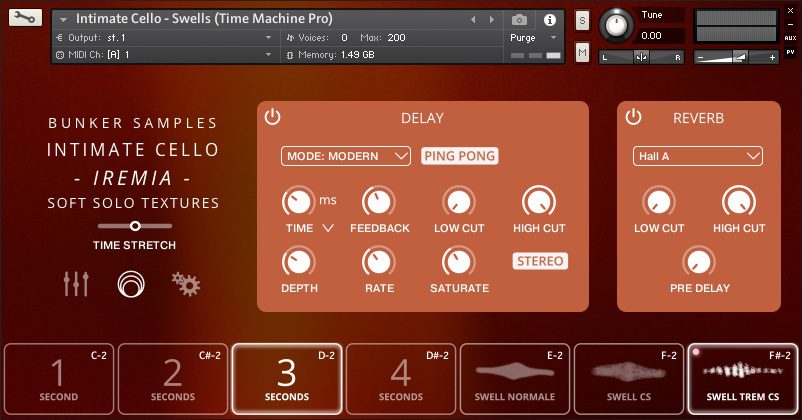 Bunker Samples Iremia Swells Collection modules d'effets