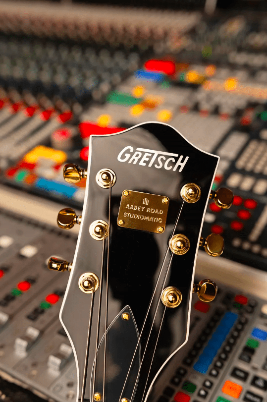 Gretsch Limited Edition Abbey Road RS201 Studiomatic - focus mécaniques à blocage