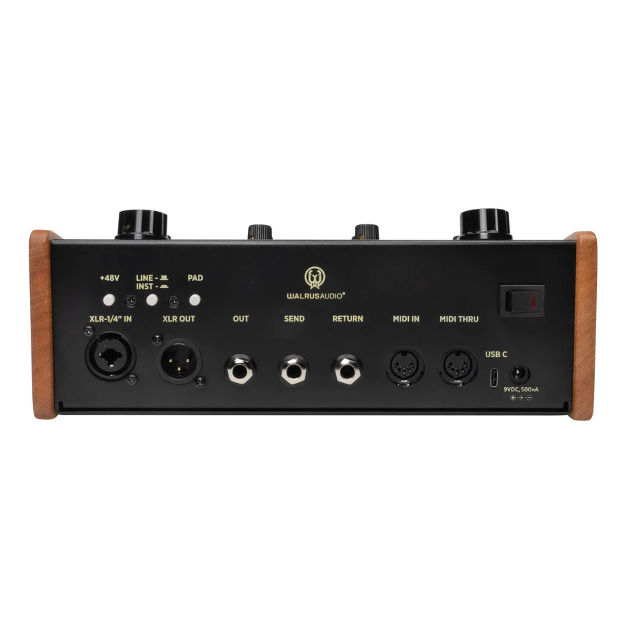 Walrus Audio DFX-1 vue arrière
