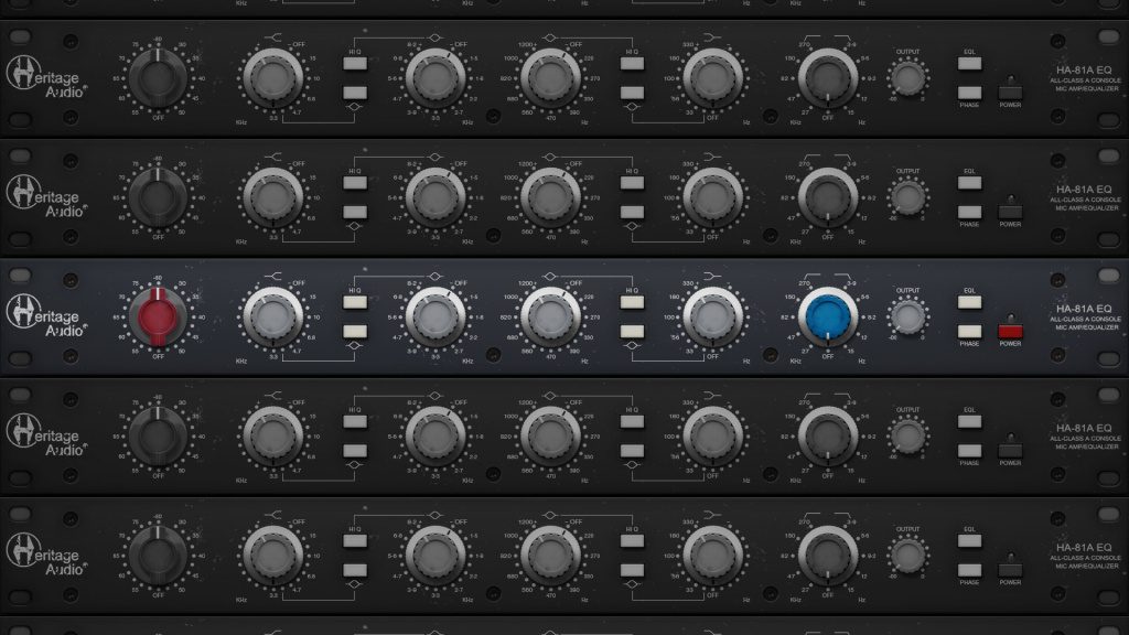 Heritage Audio HA-81A EQ vignette