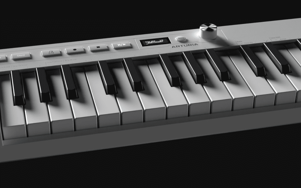 Test : Arturia KeyStep mk2 - focus panneau arpégiateur