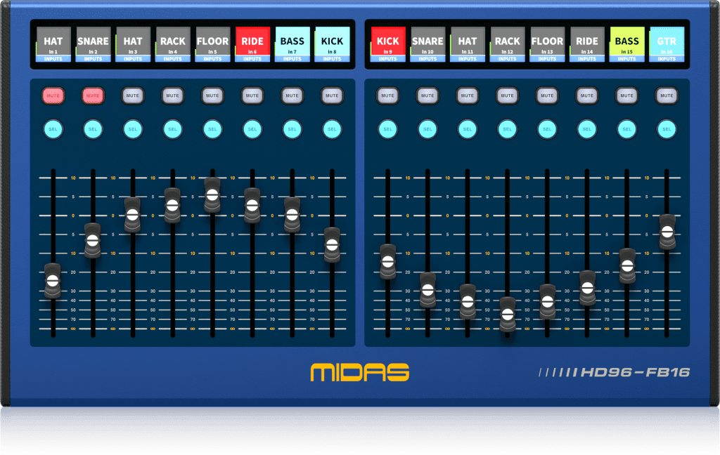 Midas HD96-FB16 vue de face
