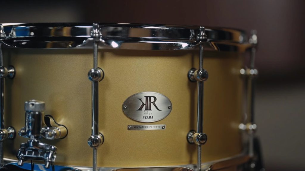 Tama Kaz Rodriguez Limited Edition Signature Snare Drum - KR1465 vignette