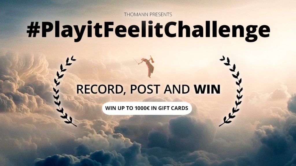 Thomann #PlayitFeelitChallenge - vignette