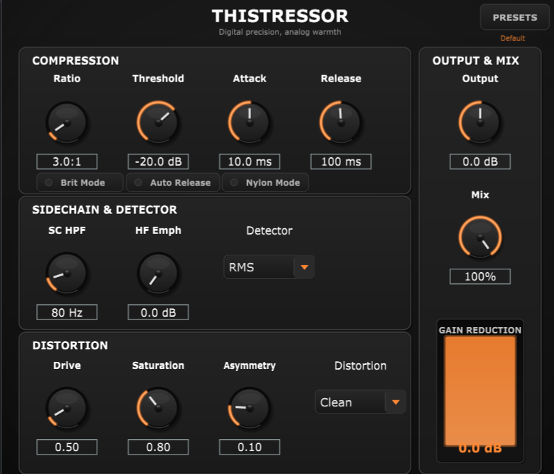23DSP Thistressor - vue de face
