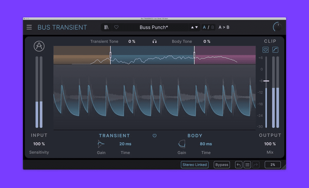 bus transient arturia