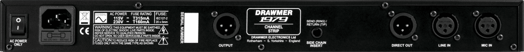 Drawmer 1979 - vue arrière
