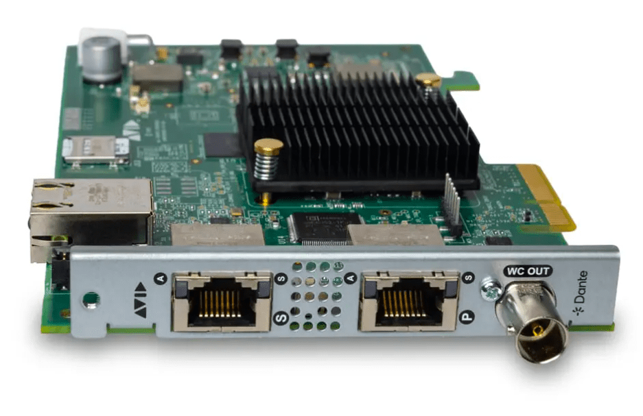 Avid Dante HD Option Card - vue de face