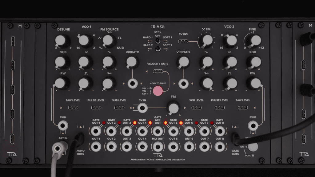 TipTop Audio TRIAX8 - vue de face