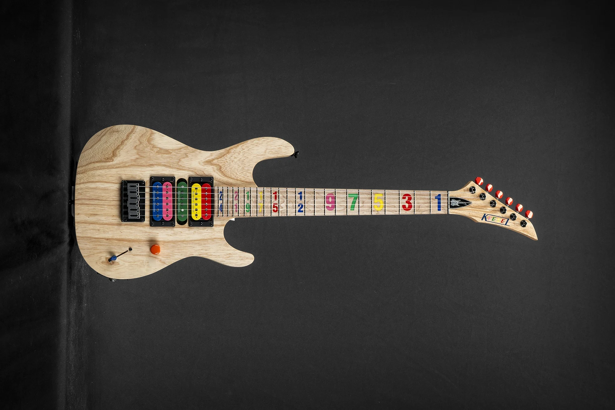 Kiesel Micro JB24 Jason Becker Numbers - vue de face