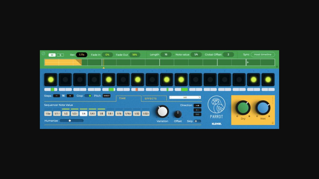 Klevgrand Parrot - vignette