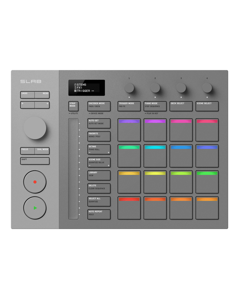 Serato + AlphaTheta = SLAB - vue de face