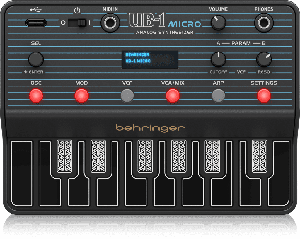 Behringer UB-1 Micro - vue de face