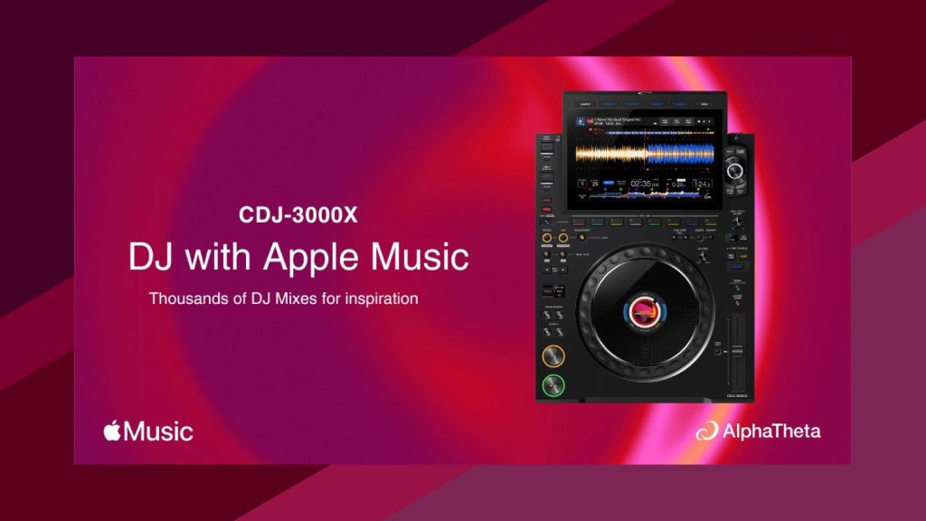 AlphaTheta x Apple Music - vignette