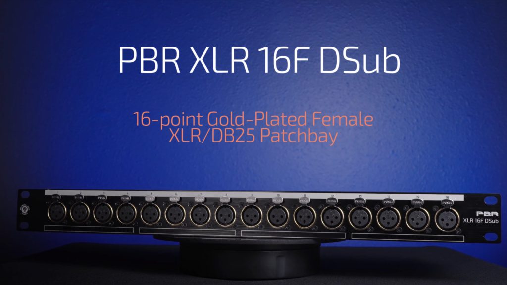 Black Lion Audio PBR XLR 16F DSUB - vignette