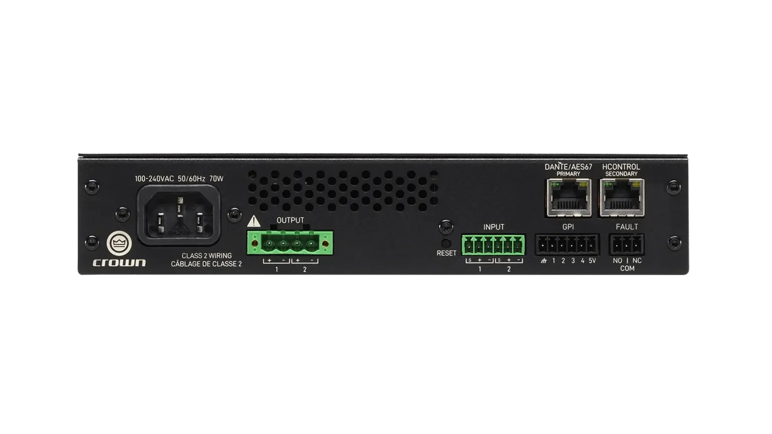 Crown Audio ComTech D CTD-2125 - vue arrière