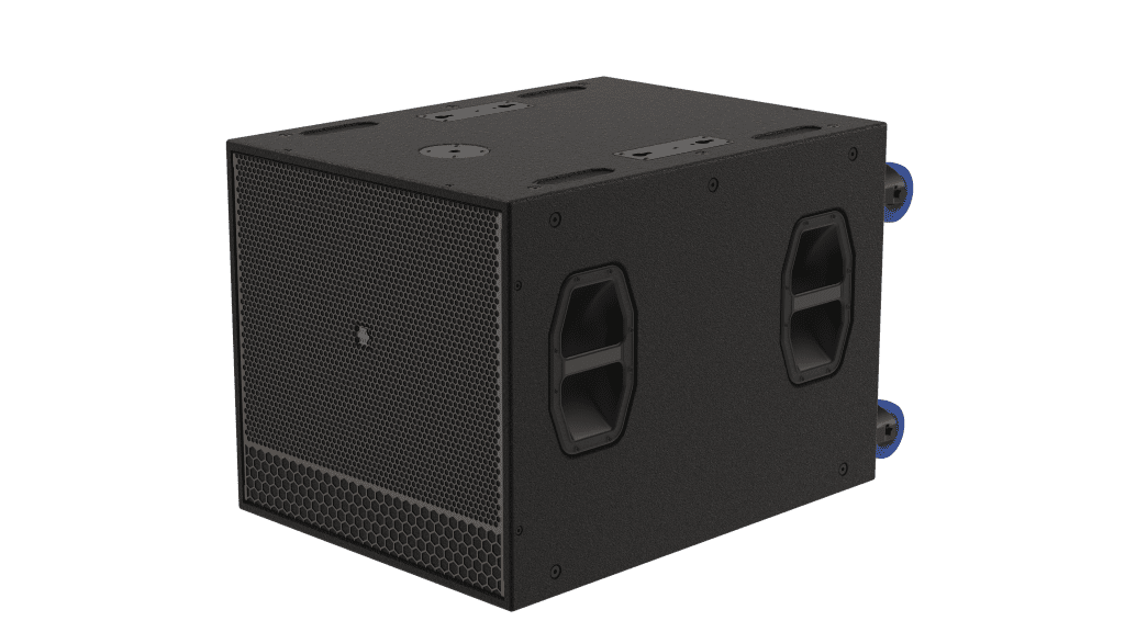 EM Acoustics : CS18 - vue de trois quarts