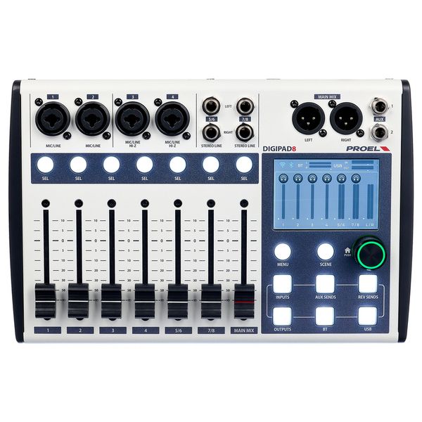 Proel DIGIPAD 8 - vue de face