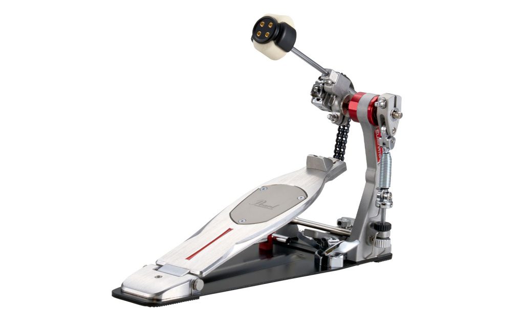 Pearl Eliminator Mono Pro Chain Single Pedal - vue de trois quarts