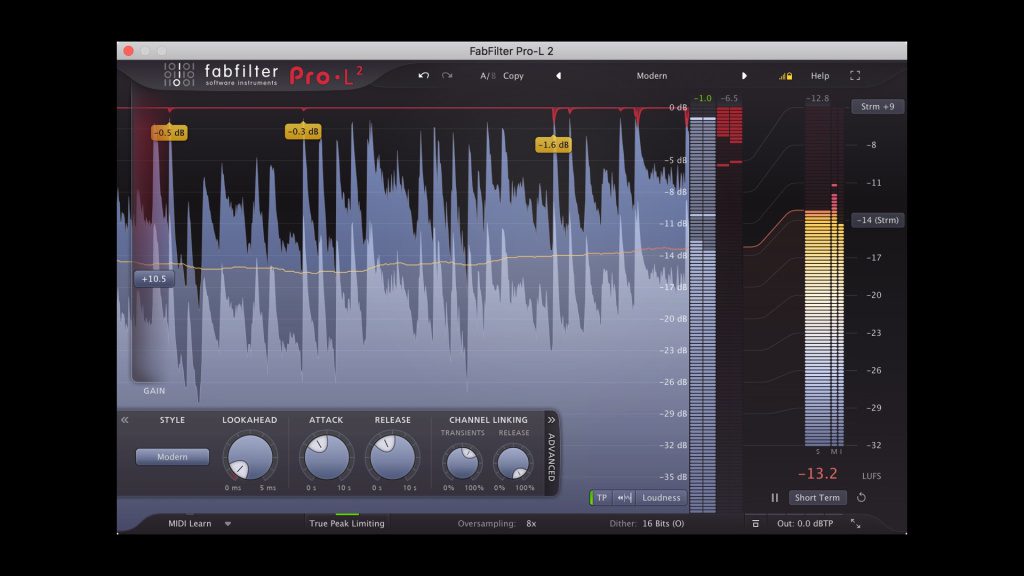 Techniques de mix : dynamique - Partie 2 / Le cas particulier des limiteurs