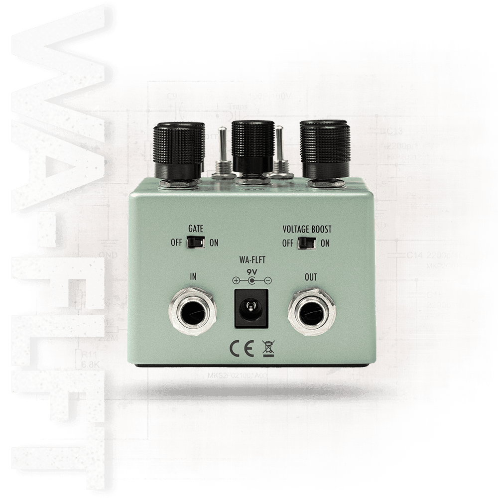 Warm Audio Fluff Drive - vue arrière